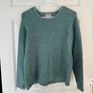 LL Bean cotton sweater